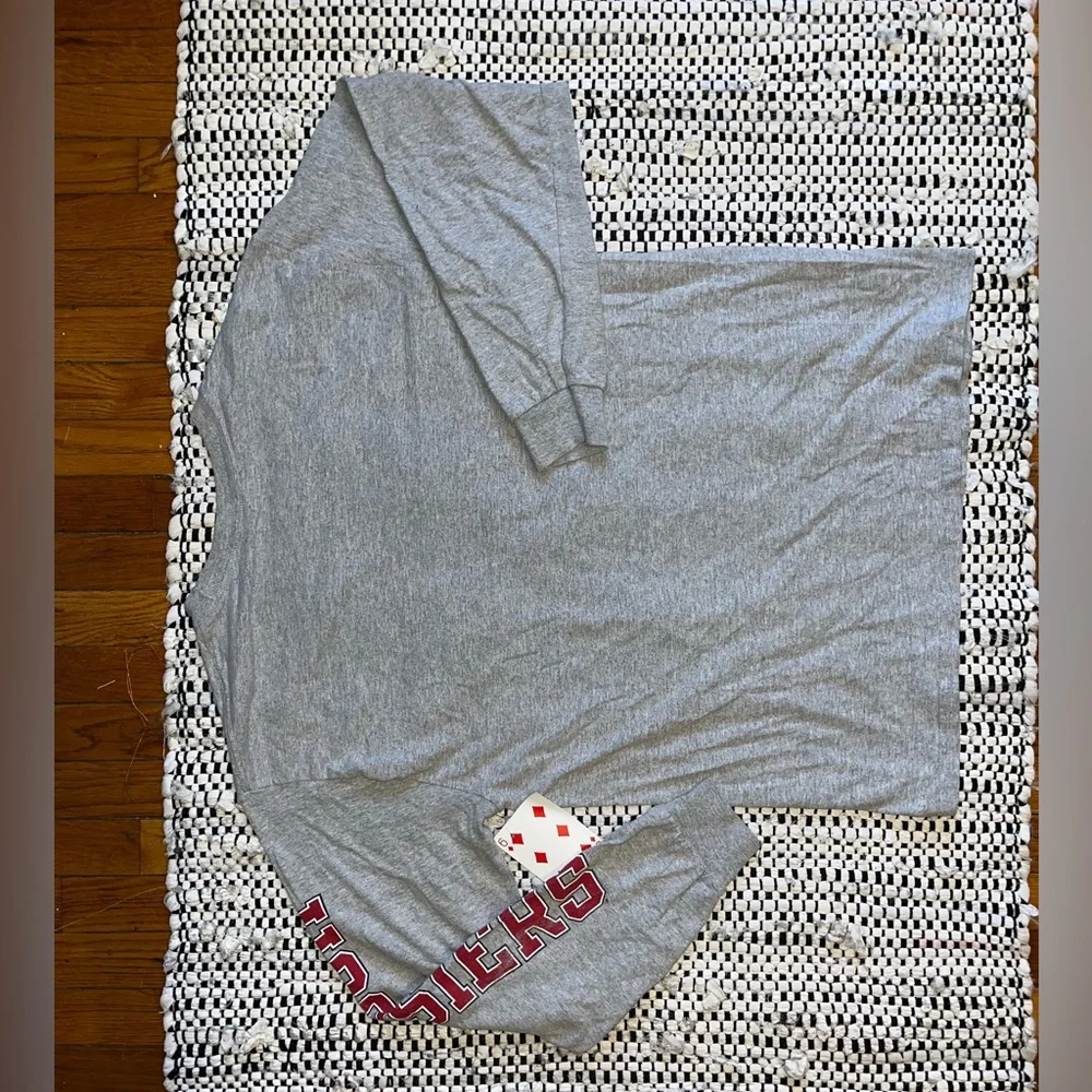 Fanatics Indiana University Heathered Long Sleeve T-shirt - Picture 7 of 7